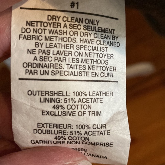 Red Robin 2017 Leather Jacket - never worn. See tags in NWOT. - Picture 8 of 11